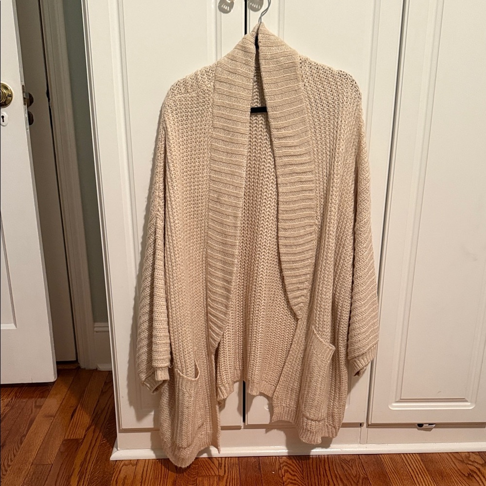 Urban Outfitters Cream Knit Cardigan